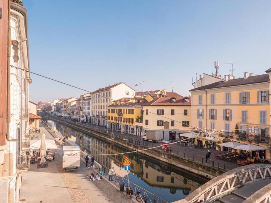 Romantic Flat On Navigli River By Easylife Milano Ngoại thất bức ảnh
